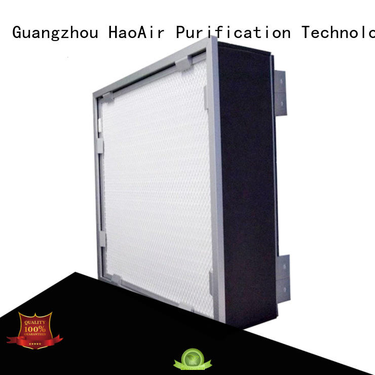 0.3micron hepa filter professional for dust colletor hospital HAOAIRTECH