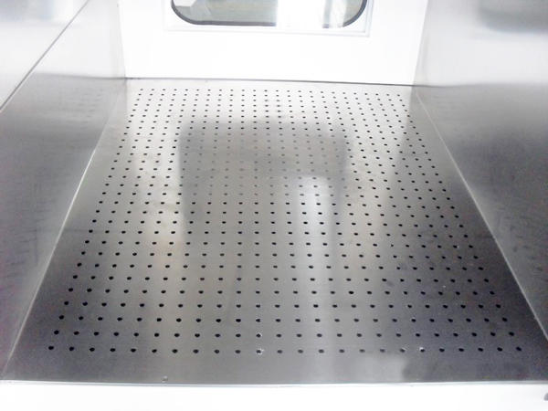 stainless steel pass box controller with conveyor line for electronics factory
