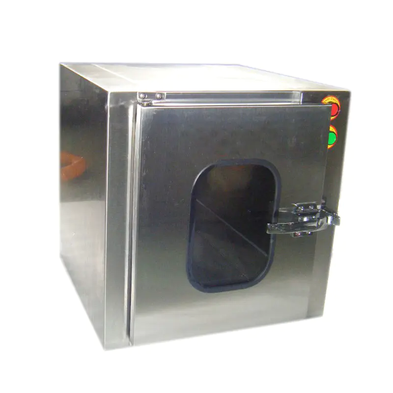 interlocking Stainless Steel cleanroom Pass Box for hospital