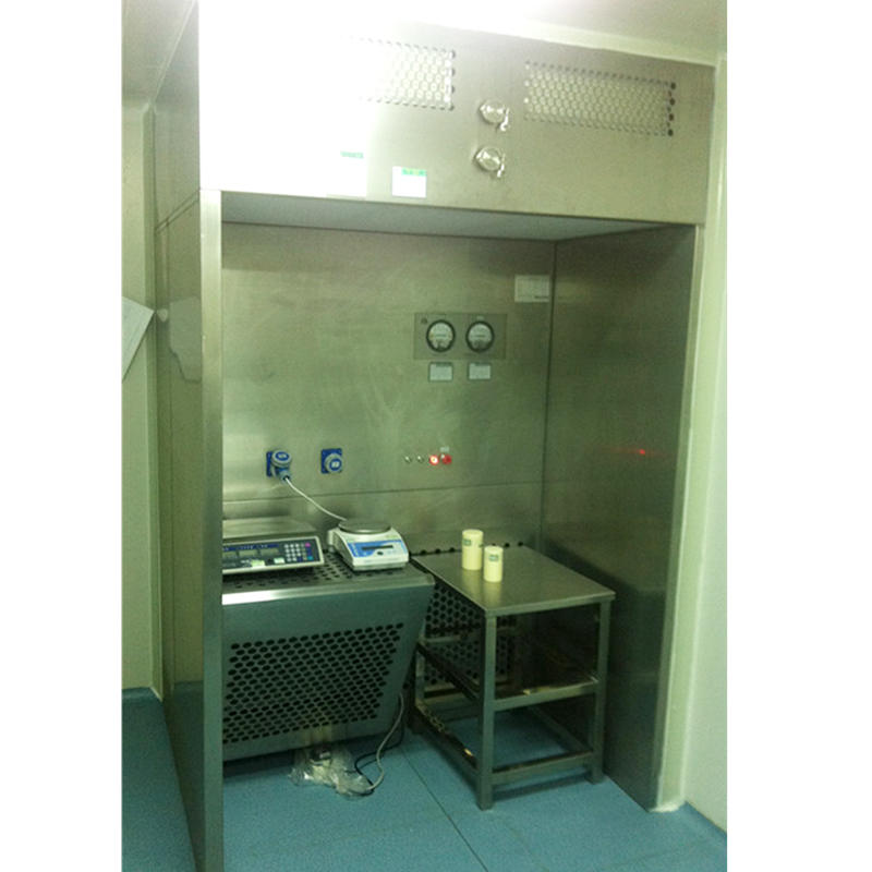 Pharmaceutical factory  ISO5 Dispensing Booth for Dust control