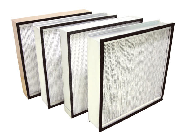 knife edge air filter replacement with one side gasket for electronic industry HAOAIRTECH