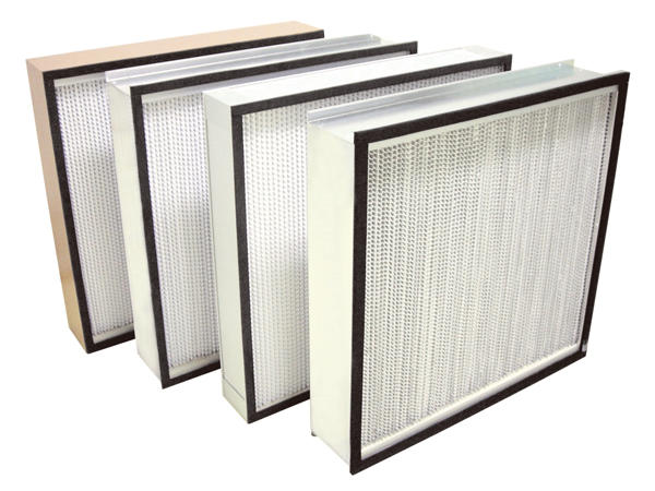 high quality h14 hepa filter with al clapboard for dust colletor hospital