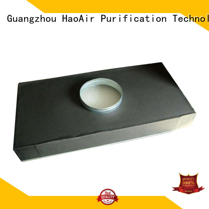 HAOAIRTECH hot sale terminal hepa filter with big air volume for air cleaner