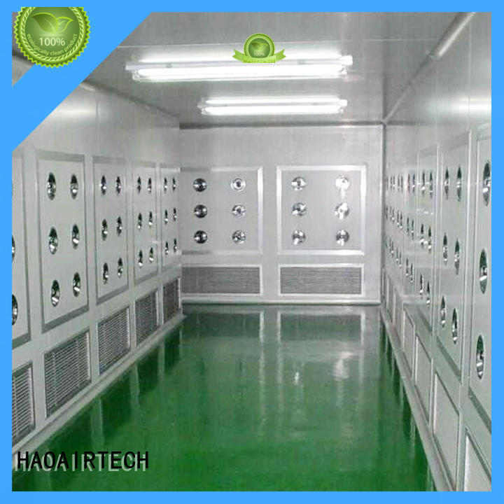 high end air shower clean room best for oil refinery HAOAIRTECH
