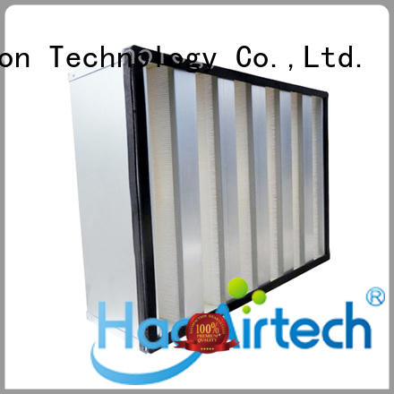 HAOAIRTECH v bank whole house hepa filter with big air volume for electronic industry
