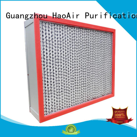 high temperature filter professional for prefiltration HAOAIRTECH