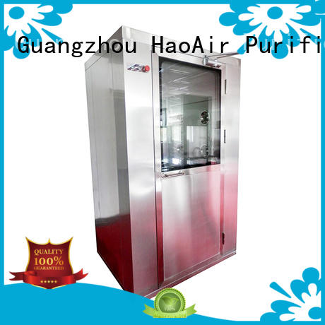air shower specification for pallet cargo HAOAIRTECH