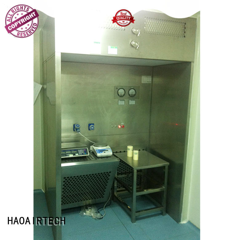 HAOAIRTECH powder dispensing booth supplier for pharmaceutical factory