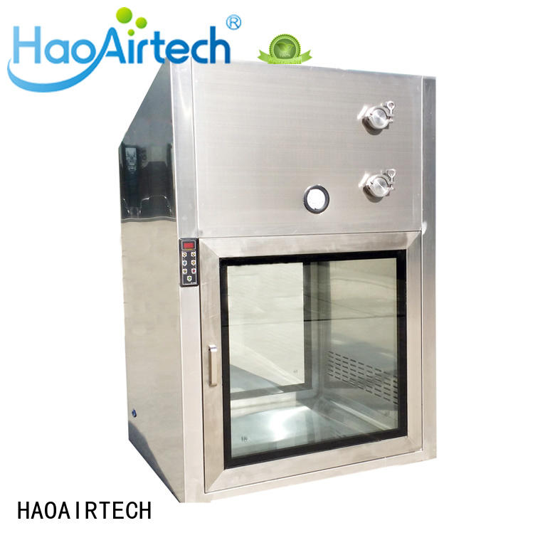 stainless steel pass box manufacturers with arc design gmp standard for hospital