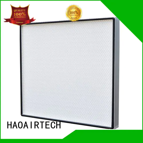 HAOAIRTECH custom hepa filter with dop port for electronic industry
