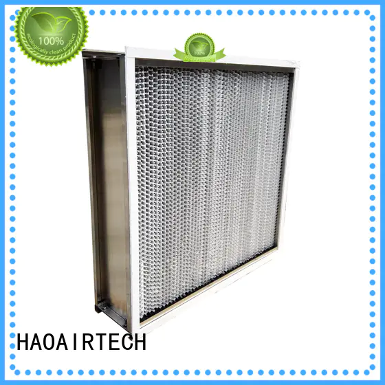 HAOAIRTECH high temperature filter with large air volume for prefiltration