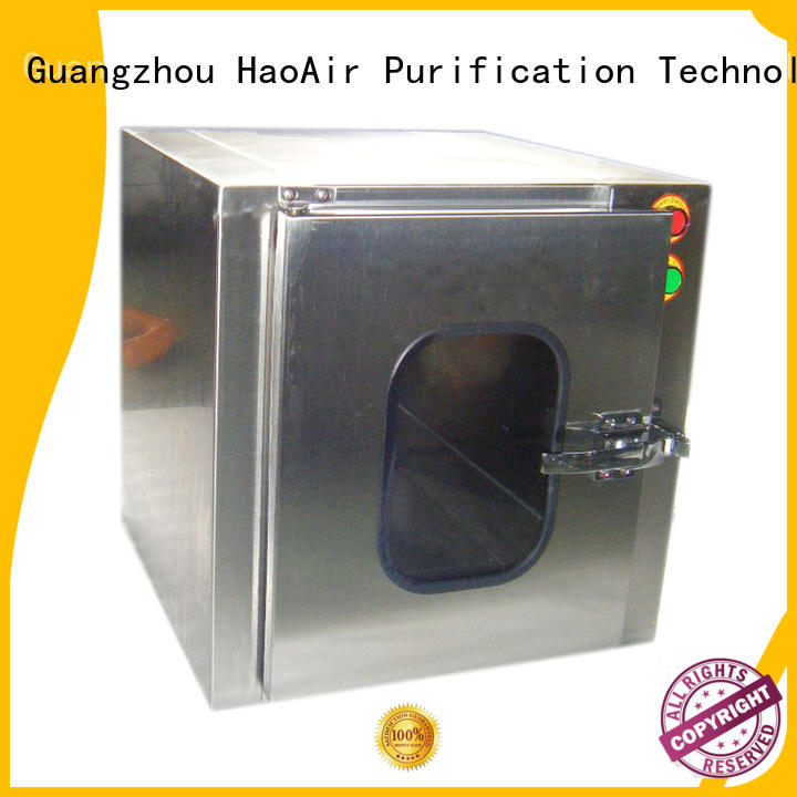 HAOAIRTECH stainless steel clean room box hot sale for hospital