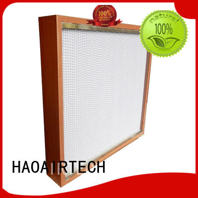 HAOAIRTECH h12 hepa filter with dop port for air cleaner
