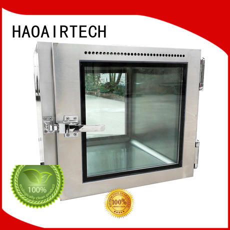 static pass box specification high end for hvac system HAOAIRTECH