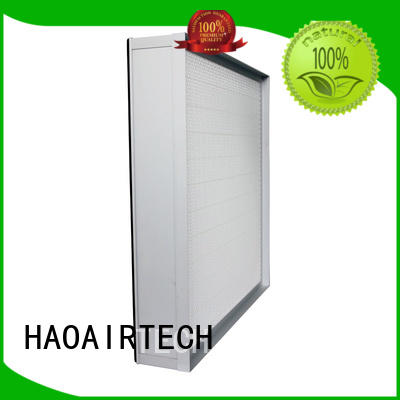 gel seal h14 hepa filter with big air volume for dust colletor hospital