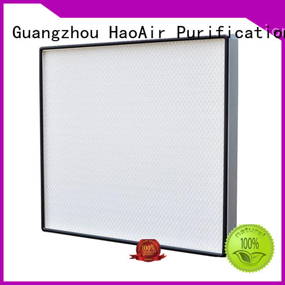 h12 hepa filter for electronic industry HAOAIRTECH