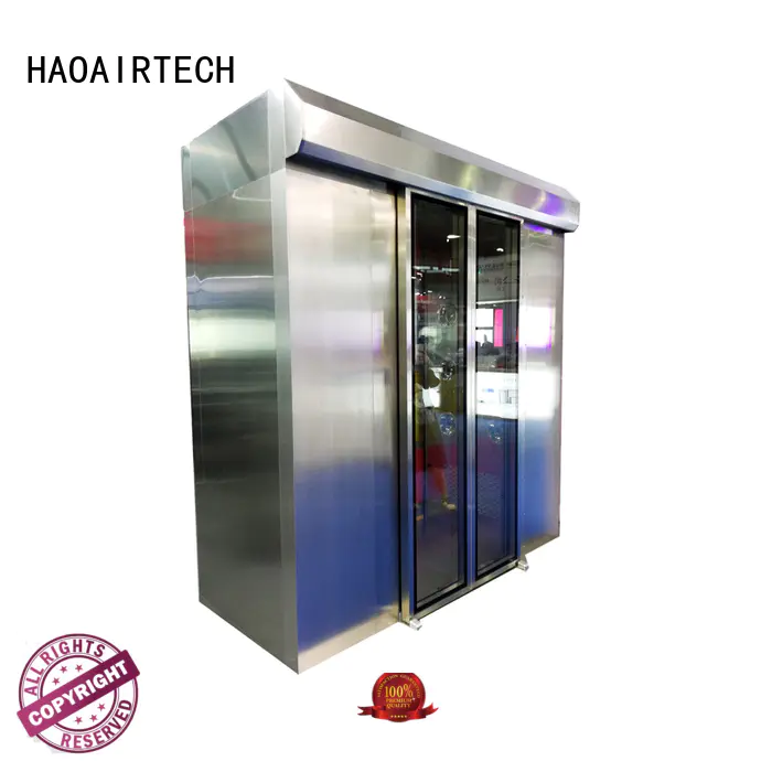 HAOAIRTECH plc control system air shower price channel for oil refinery