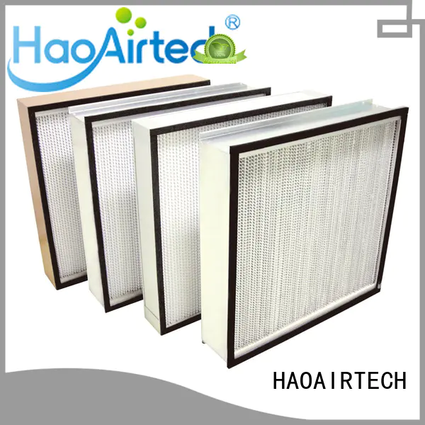air filter hepa high quality for dust colletor hospital HAOAIRTECH