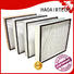 knife edge hepa filter manufacturers with dop port for air cleaner
