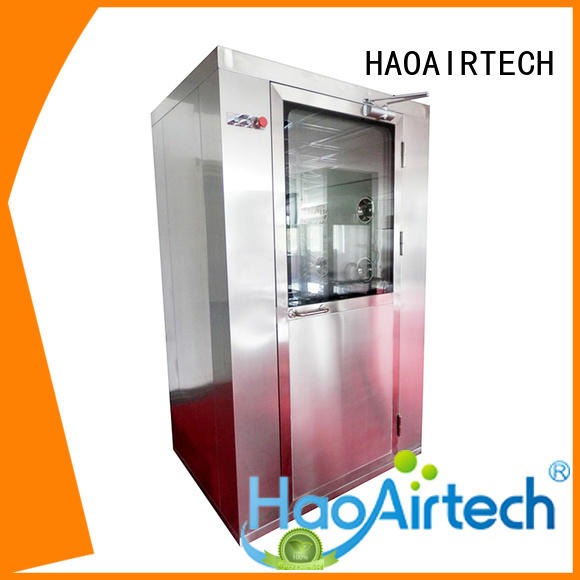 efficiency auto air shower fastrolling plc HAOAIRTECH company
