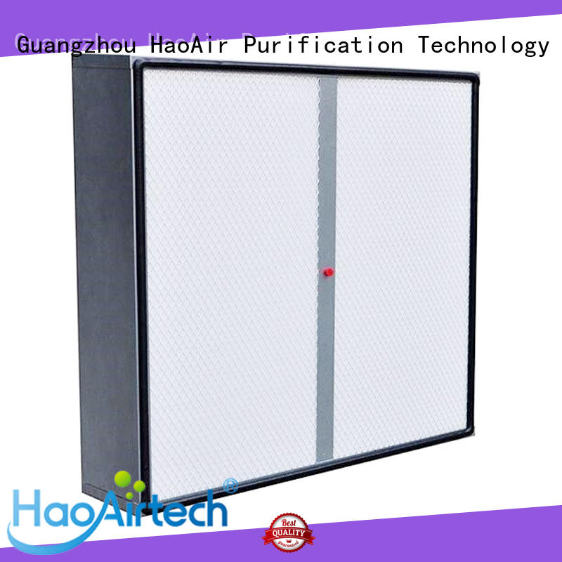 replaceable h13 hepa filter with al clapboard for dust colletor hospital