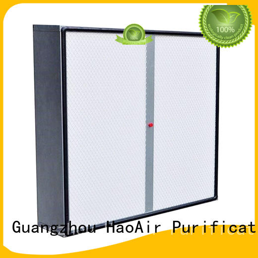 HAOAIRTECH ulpa air filter with flanger for electronic industry