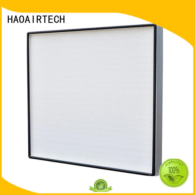 HAOAIRTECH h13 hepa filter with flanger for air cleaner