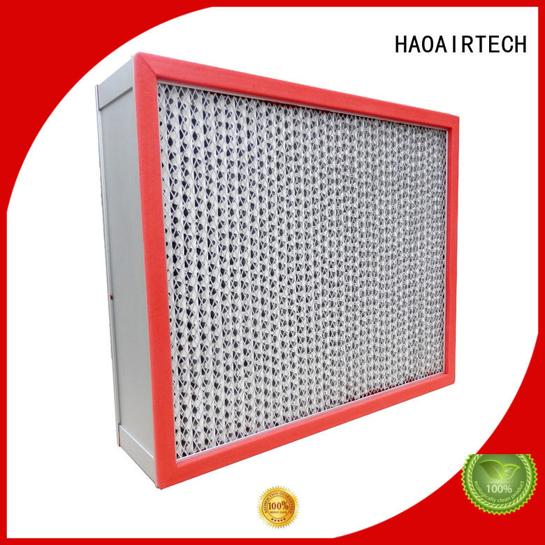 HAOAIRTECH prefilter hepa filter material for filtration pharmaceutical factory