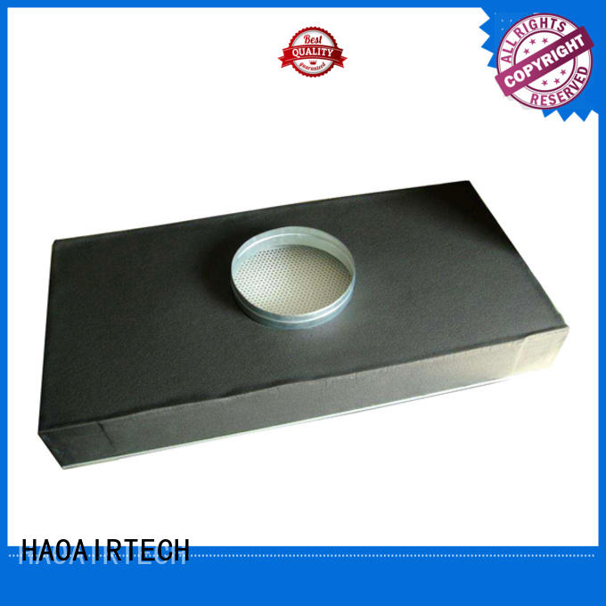 HAOAIRTECH custom hepa filter with al clapboard for electronic industry