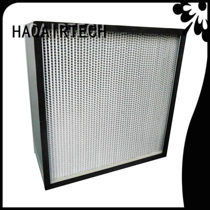ulpa vacuum cleaner hepa filter with one side gasket for electronic industry