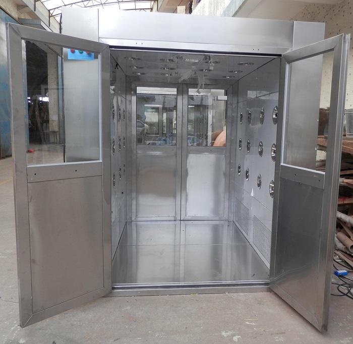 plc control system shower air with automatic swing door for oil refinery