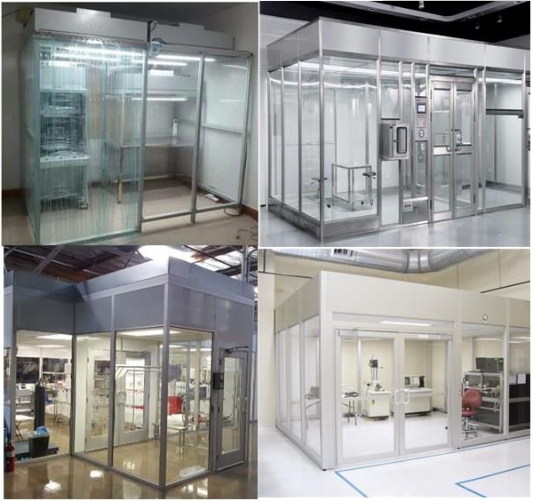 HAOAIRTECH high efficiency clean room construction with antistatic vinyl curtain for semiconductor factory-2