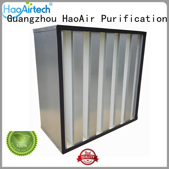 h12 hepa filter with dop port for air cleaner HAOAIRTECH