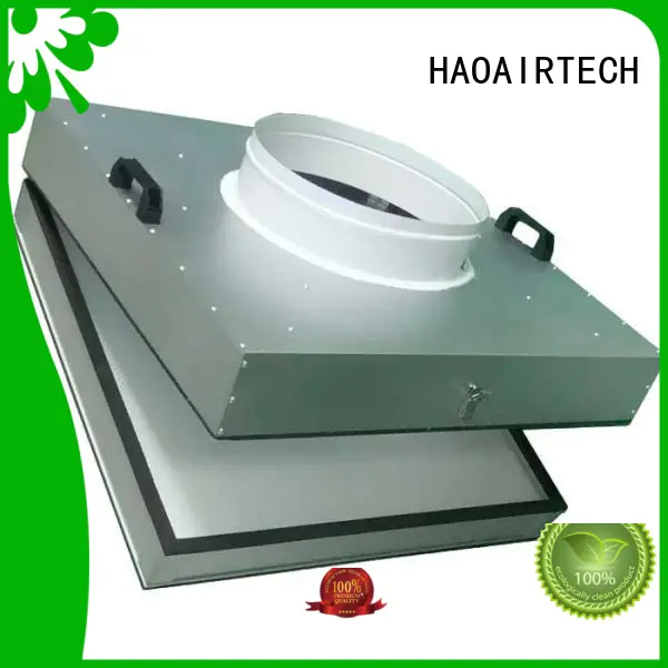 HAOAIRTECH ulpa filter with one side gasket for electronic industry