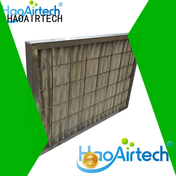 HAOAIRTECH professional high temperature air filter manufacturer for spraying plant