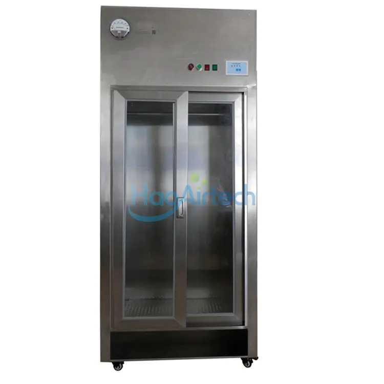 flow cleanroom storage cabinet supplier for coveralls HAOAIRTECH