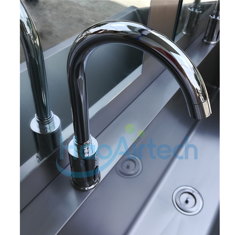 high efficiency hand washing sink with mirror wholesale-5
