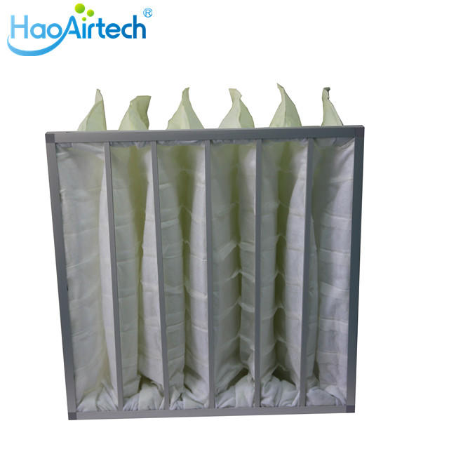 HAOAIRTECH glass pocket air filter professional for central air conditioning ventilation system