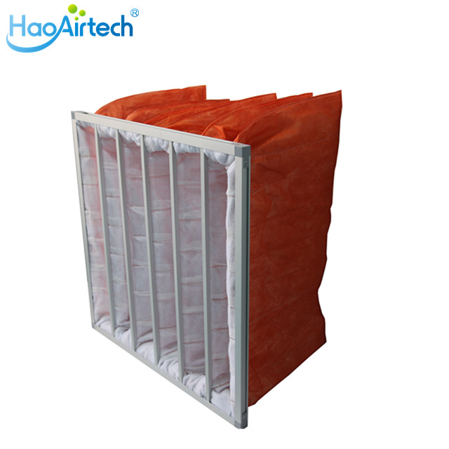 HAOAIRTECH pocket air filter with multi pocket for central air conditioning ventilation system-6