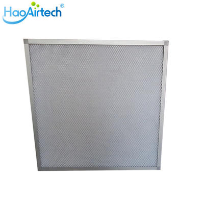 Flat type Panel Air Filter With  Aluminum Frame