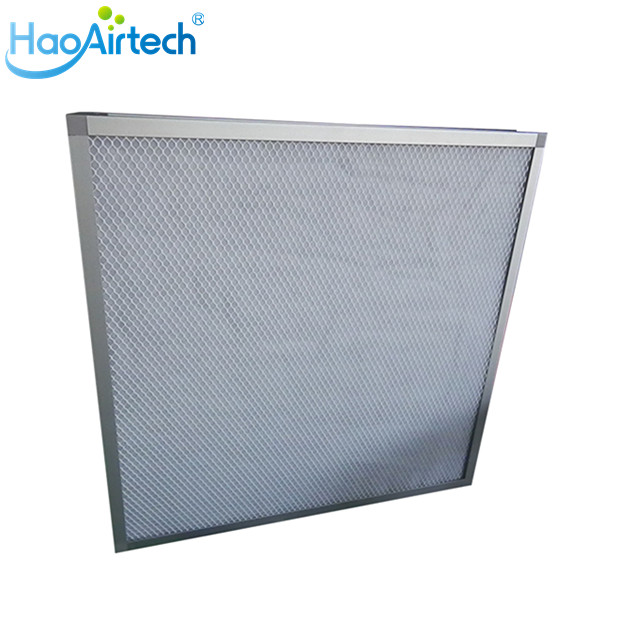 efficient panel air filter with mesh protection and fixed filter material for centralized ventilation systems-5