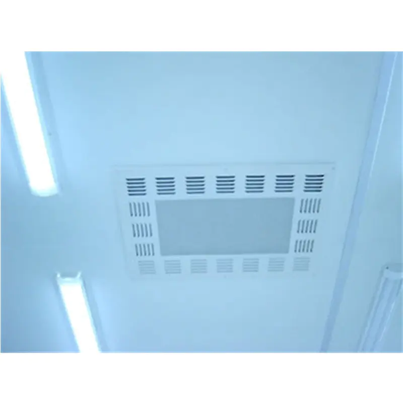 high efficiency laminar flow ceiling with central air conditioning for cleanroom ceiling