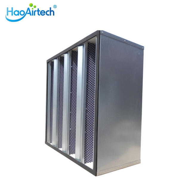 high quality chemical filter with big air volume online HAOAIRTECH