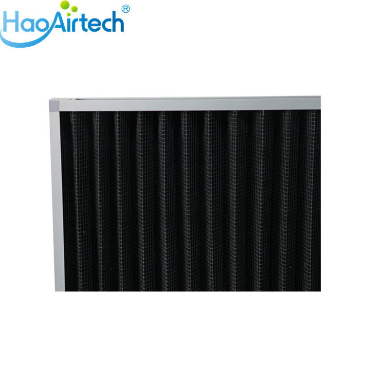 v bank filter with granular carbon for chemical filtration HAOAIRTECH-4