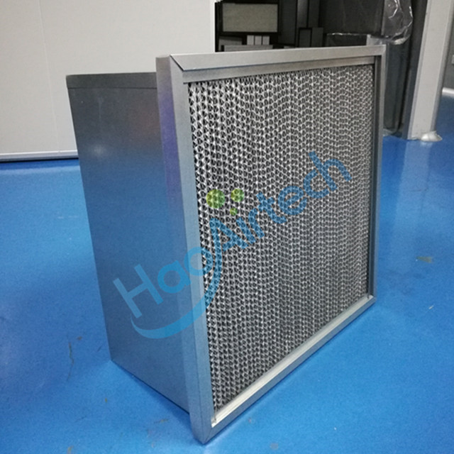 F8/F9 Gas Turbine Air Filter With  Galvanized Interlock