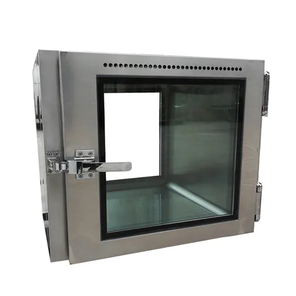 Customized Stainless Steel Cleanroom Transfer Window For Laboratory