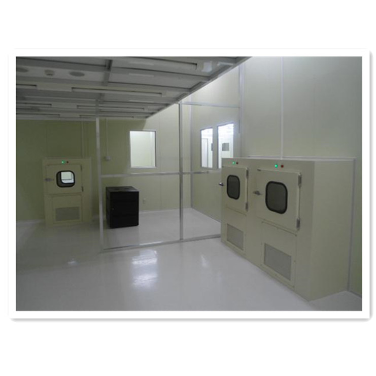 stainless steel dynamic pass box with arc design gmp standard for clean room purification workshop-1