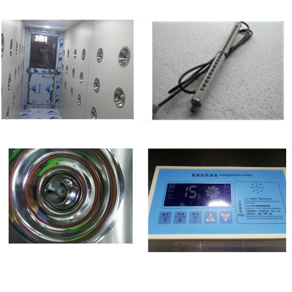 plc control system shower airwith stainless steel for pallet cargo
