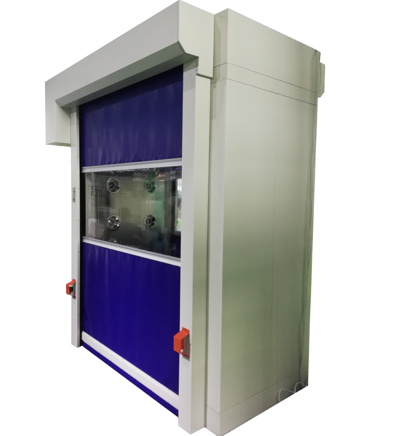 PVC Fast Rolling Door Air Shower