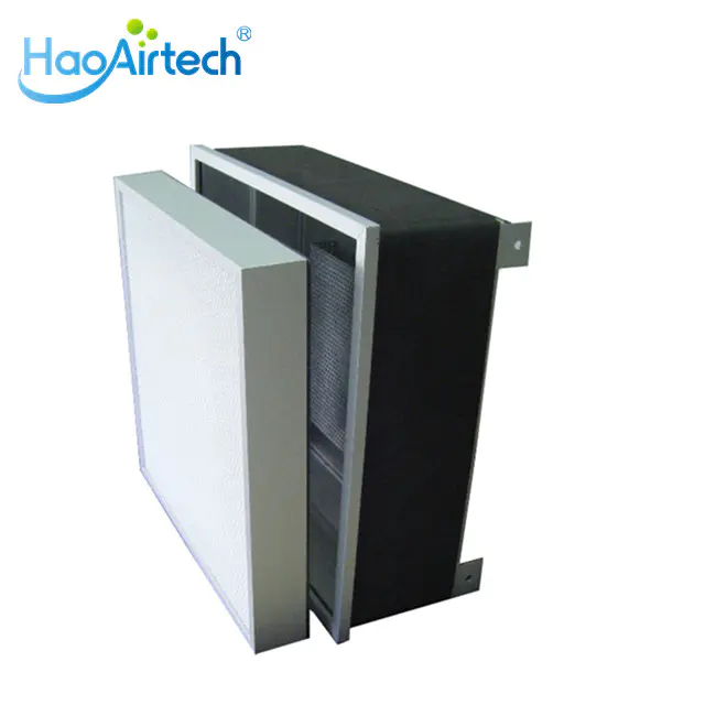 mini pleats h14 hepa filter with al clapboard for electronic industry